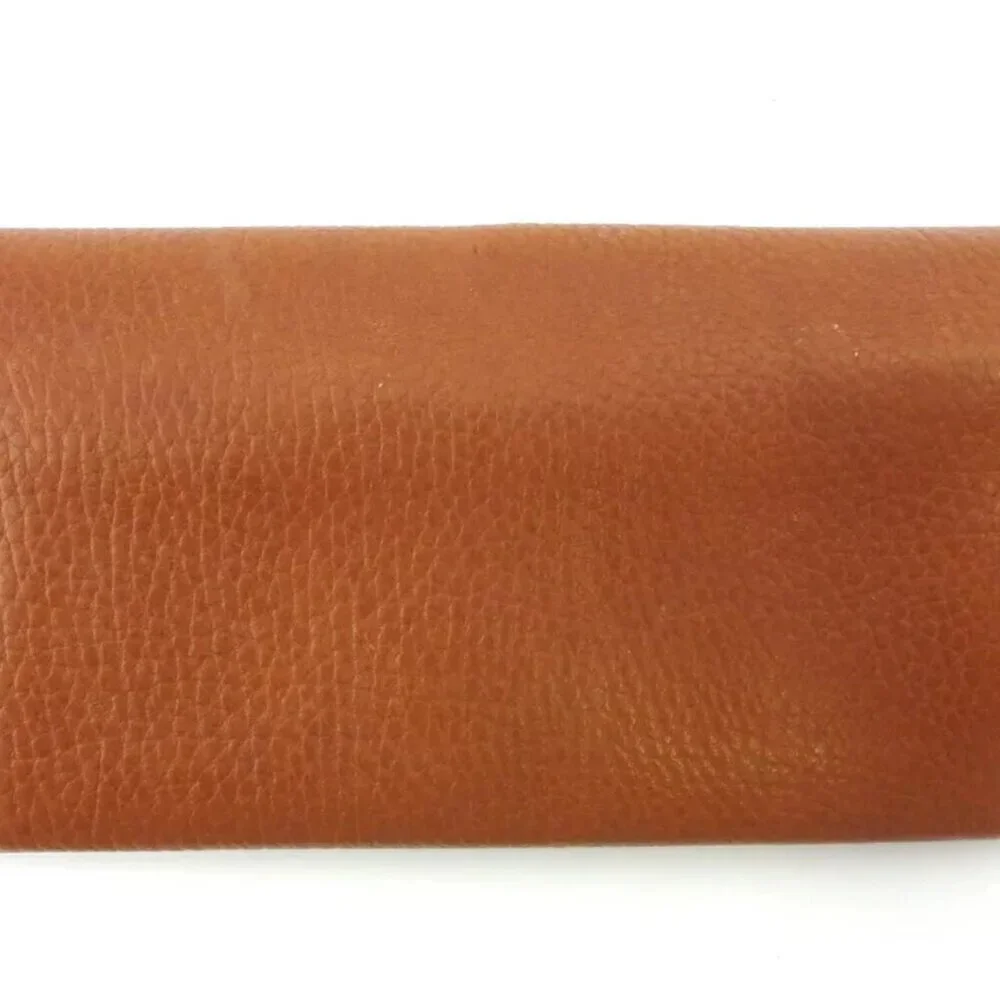 Celine Long Wallet Logo Plate Leather Authentic USED - Picture 2 of 11